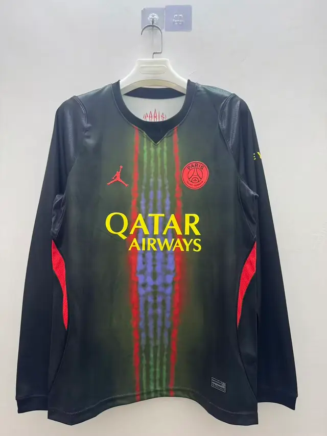 2026/2027 Long Sleeve Psg Paris Saint-Germain Third Away Shirt