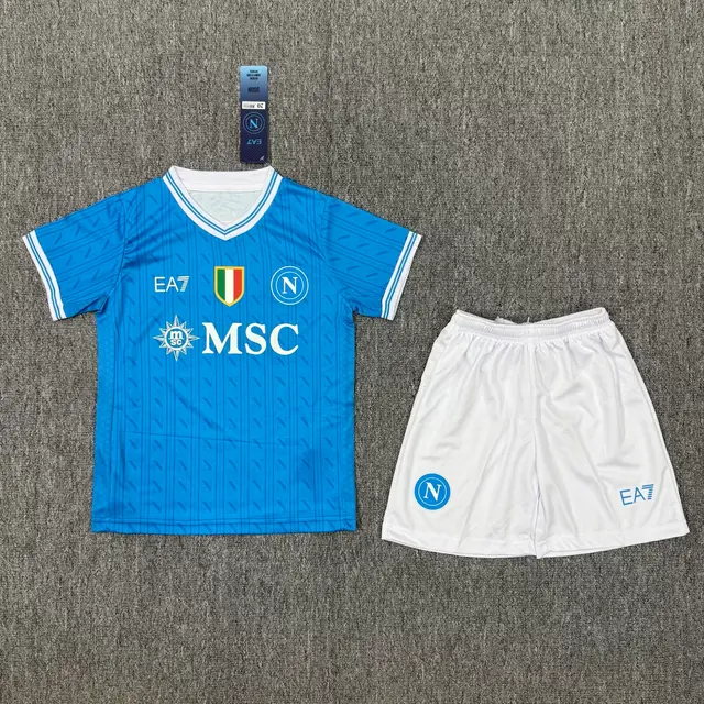 Camiseta Nápoles Primera Equipación 2025/26 Niño