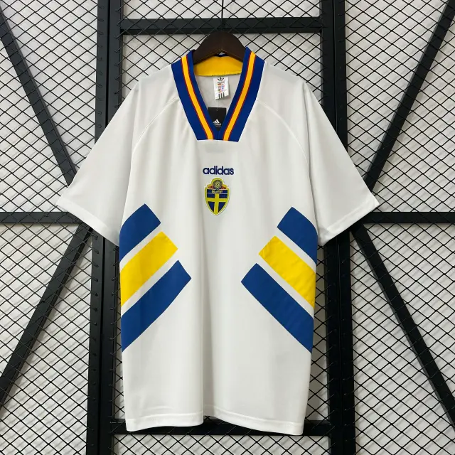 Camiseta Retro Suecia Segunda Equipación 1994