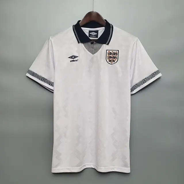 Maillot Retro Angleterre Domicile 1990