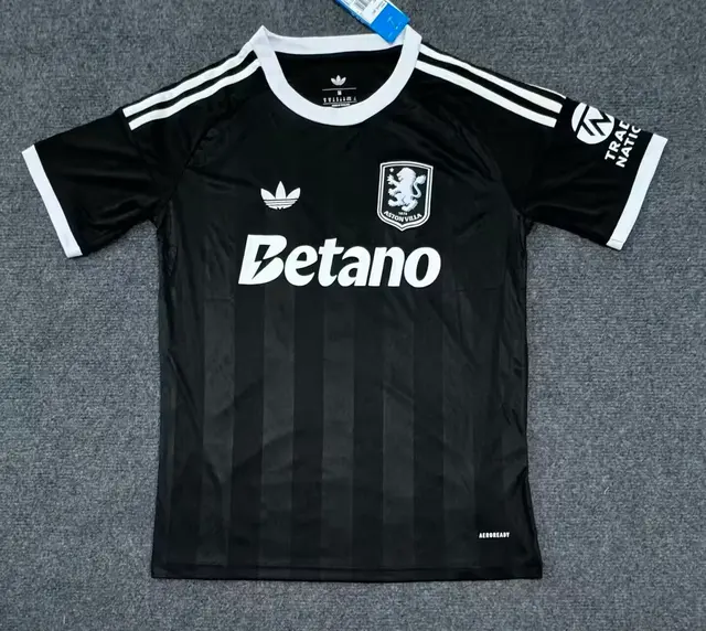2025/2026 Aston Villa Goalkeeper Black Shirt