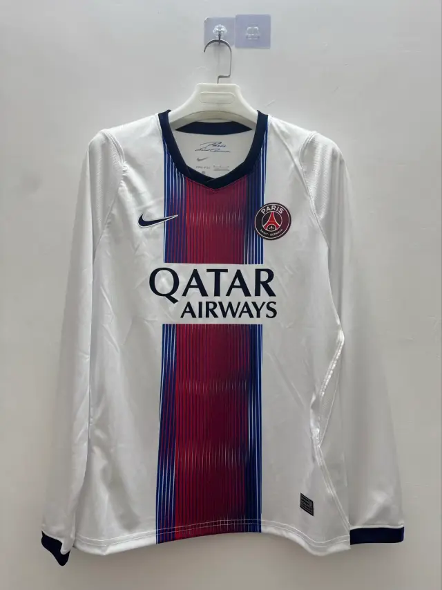 2026/2027 Long Sleeve Psg Paris Saint-Germain Away Shirt