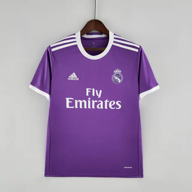Camiseta Retro Real Madrid Segunda Equipación 2016/17