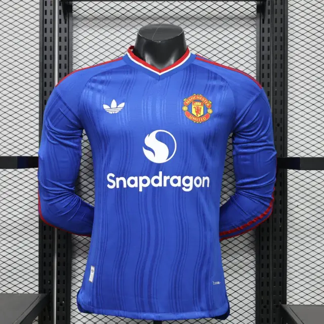 Maillot Manchester United Extérieur 2026/27 Version Player Manches Longues