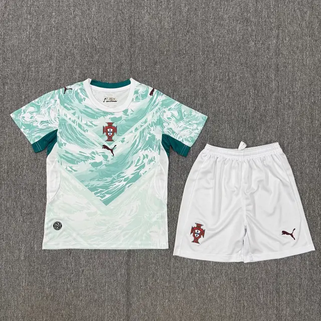 2026 Portugal Away Shirt Kids Size