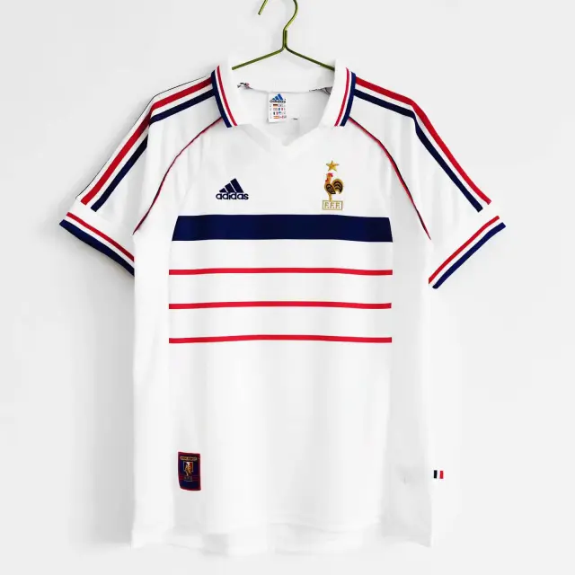 Camiseta Retro Francia Segunda Equipación 1998